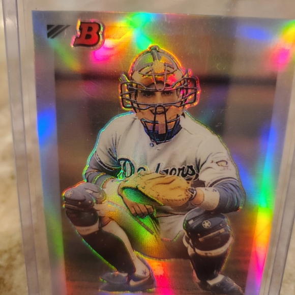 2002 Bowman Chrome Mike Piazza 1992 rookie Refractor mint insert card - Picture 1 of 3